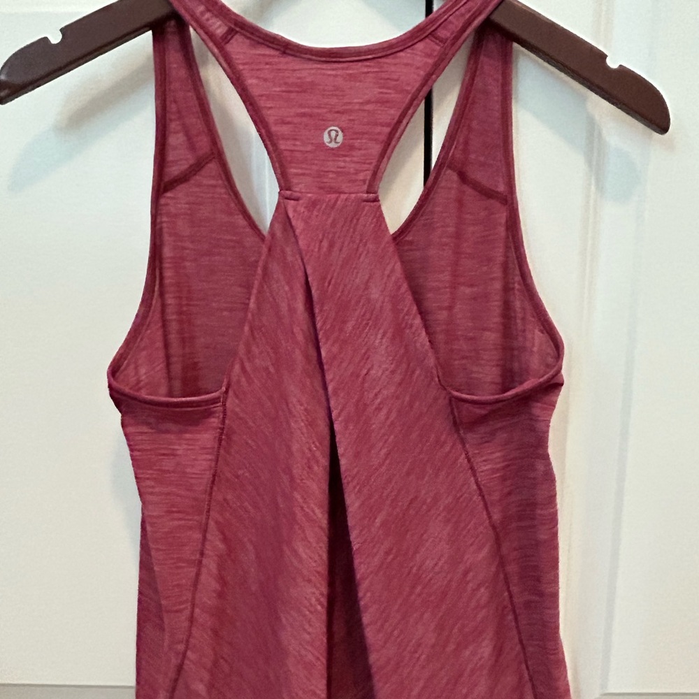 Lululemon Tank- Heathered Cranberry